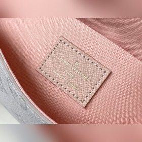 LV Модель M61276 Белая Pochette Felicie из стали Элегантная и ком