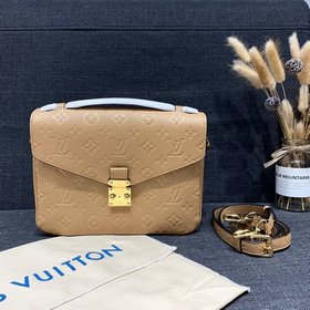 LV Модель M44738, 40780, полностью из кожи, цвет абрикосовый. Poc
