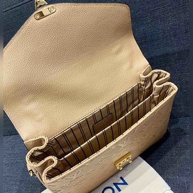 LV Модель M44738, 40780, полностью из кожи, цвет абрикосовый. Poc