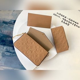 LV Monogram Empreinte кожа Сумка через плечо Размеры： 21,0 x 12,0