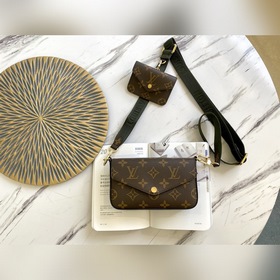 LV Серия Multi Pochette Felicie Артикул： M80091 Три в одном  Р