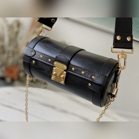 LV Модель M58688 Черная сумка Papillon BB Новинка осенне-зимнег
