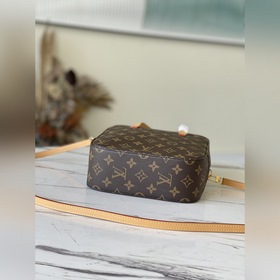 LV Модель： M47500 Nano Noé Косметичка через плечо Ткань с узором