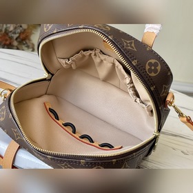 LV Модель： M47500 Nano Noé Косметичка через плечо Ткань с узором