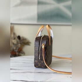 LV Модель： M47500 Nano Noé Косметичка через плечо Ткань с узором