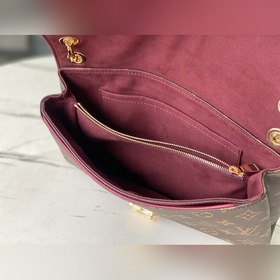 LV Модель： M41201 Фиолетовая сумка через плечо Уникальный дизайн