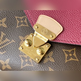 LV Модель： M41201 Фиолетовая сумка через плечо Уникальный дизайн