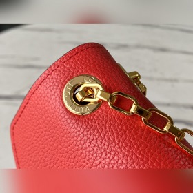 LV Модель： M41201 Красная сумка через плечо Уникальный дизайн из