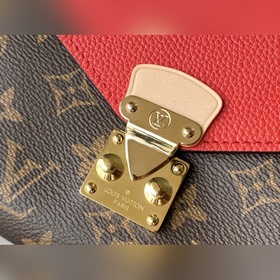 LV Модель： M41201 Красная сумка через плечо Уникальный дизайн из