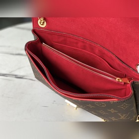 LV Модель： M41201 Красная сумка через плечо Уникальный дизайн из