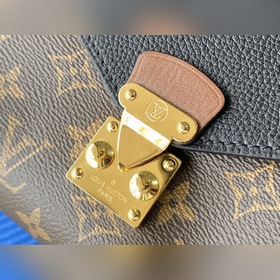 LV Модель： M41201 Черная сумка через плечо Уникальный дизайн из 
