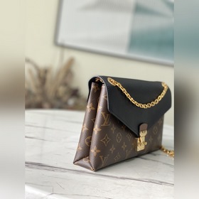 LV Модель： M41201 Черная сумка через плечо Уникальный дизайн из 