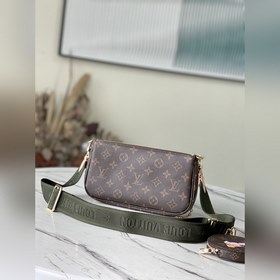 LV Модель： M44813 Зеленый Сумка Сочетает в себе клатч, сумочку и