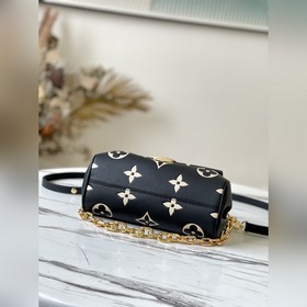 LV Модель： M45859 Favorite Сумка Мягкая кожа с тисненым крупным 