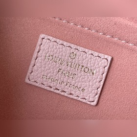LV Артикул： M46093 Розовый сумка из тисненной кожи с трехступен