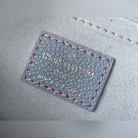 LV Модель： M46093 Синий  Сумка из тисненной кожи , а трехступен