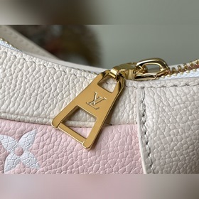 LV Артикул： M46113 Розово-бежевая сумка BB Узор на коже создан с 