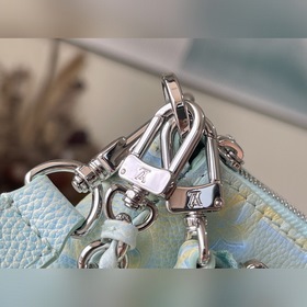 LV Артикул： M46180 Сумка из тисненной кожи Блестящий радужный э
