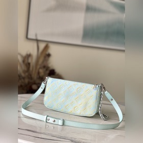 LV Артикул： M46180 Сумка из тисненной кожи Блестящий радужный э