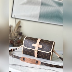 LV Артикул： M51369 Серия сумок в стиле винтаж с узором «старая к