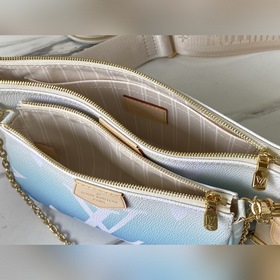 LV Артикул： M57633 Синий Multi Pochette Accessoires Сумка Много