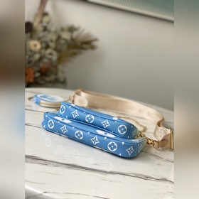 LV Артикул： M57633 Синий Multi Pochette Accessoires Сумка Много