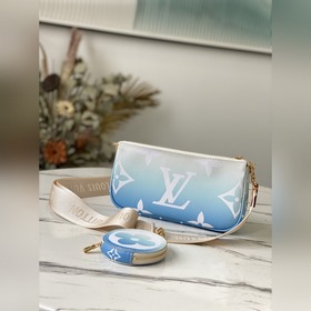 LV Артикул： M57633 Синий Multi Pochette Accessoires Сумка Много