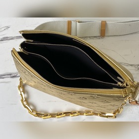 LV Модель： M57790 Золотая сумка Coussin Small Блеснула на весенн