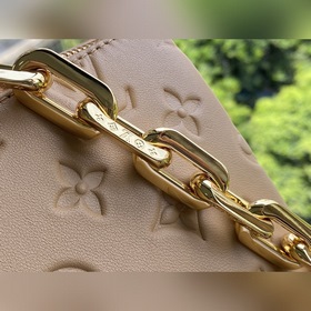 LV Артикул： M57791 Абрикосовый  Coussin маленькая сумка Из капс