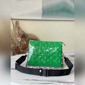 LV Модель： M57793 Маленькая сумка Coussin из лакированной кожи з