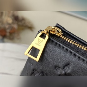 LV Артикул： M57796 Черная сумка Coussin BB Блеснула на весенне-л