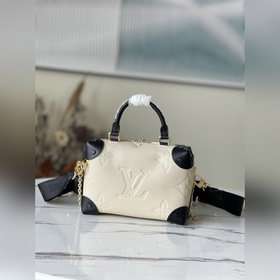 LV Артикул： M58518PETITE MALLE SOUPLE Сумка Белый леопардовый пр
