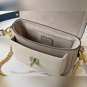 LV Модель： M58554 Серо-коричневая сумка Lockme Tender Изготовлен