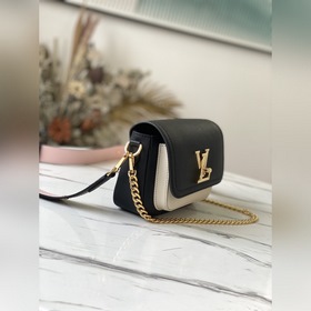 LV Модель： M58557 Черная сумка Lockme Tender Изготовлена из мягк