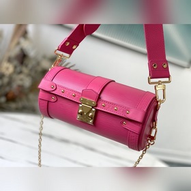 LV Артикул： M58688 Розовый Papillon BB сумка Новая модель сумки