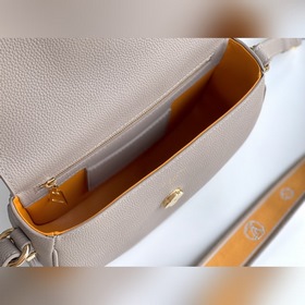 LV Модель： M58728 Серый средний размер Pont 9 Soft сумка Сумка и
