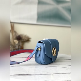 LV Модель： M58964 Синяя сумка среднего размера Pont 9 Soft Сумка