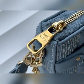 LV Артикул： M59046 Синяя сумка Pochette Troca Сумка повторяет кл