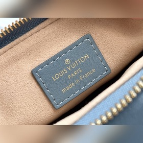 LV Артикул： M59046 Синяя сумка Pochette Troca Сумка повторяет кл