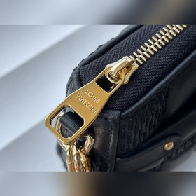 LV Артикул： M59046 Черная сумка Pochette Troca Сумка-почта, выпо
