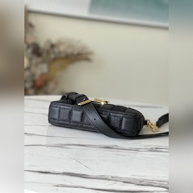 LV Артикул： M59046 Черная сумка Pochette Troca Сумка-почта, выпо