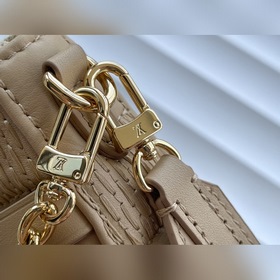 LV Модель： M59048 Сумка Pochette Troca, цвет： бежевый Сумка повт