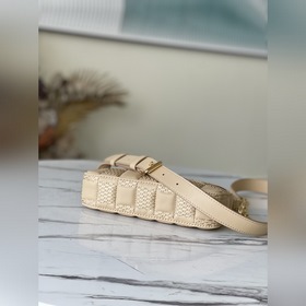 LV Модель： M59048 Сумка Pochette Troca, цвет： бежевый Сумка повт