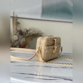 LV Модель： M59111 Сумка Troca в бежевом цвете Сумка Damier стега