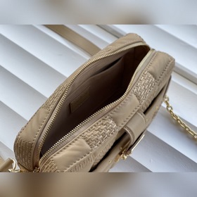 LV Модель： M59111 Сумка Troca в бежевом цвете Сумка Damier стега
