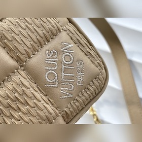 LV Модель： M59111 Сумка Troca в бежевом цвете Сумка Damier стега