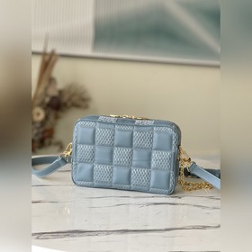 LV Артикул： M59115 Сумка Troca в цвете «туманный синий» Большой 