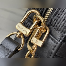 LV Артикул： M59116 Черная сумка Troca Большая сумка с узором Dam