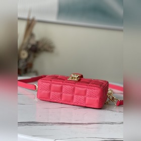 LV Артикул： M59118 Розовый Troca Маленькая сумка Крупный узор Da