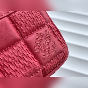 LV Артикул： M59118 Сумка Troca в розовом цвете Сумка Damier стег